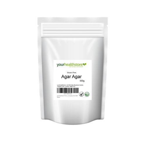 yourhealthstore Premium Gluten Free Agar Agar Powder 100g