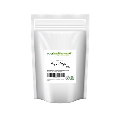 yourhealthstore Polvere di agar agar premium senza glutine 100 g