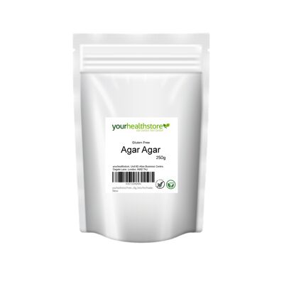 yourhealthstore Polvere di agar agar senza glutine di alta qualità 250 g