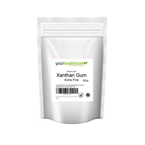 yourhealthstore Premium Gluten Free Xanthan Gum 500g, Extra Fine Powder