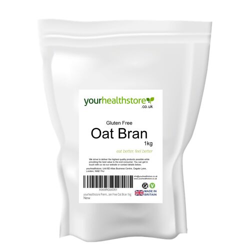 yourhealthstore Gluten Free Oat Bran 1kg x 3