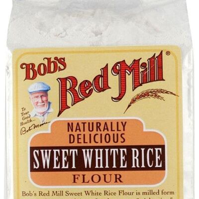 Farina di riso bianco dolce di Bob's Red Mill - 24 oz