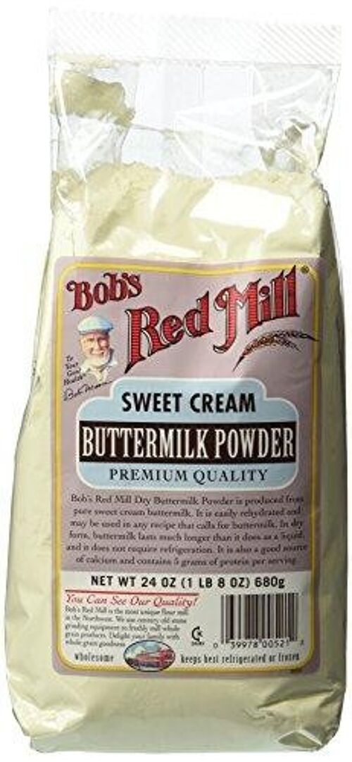 Sweet Cream Buttermilk Powder, 24 oz (1 lb 8 oz) 680 g