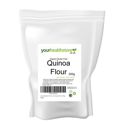 yourhealthstore Farine de Quinoa Bio Premium Sans Gluten 500g