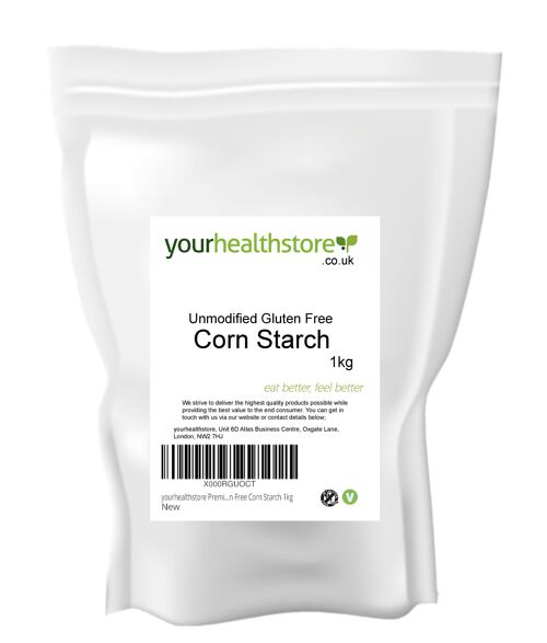 yourhealthstore Premium Gluten Free Corn Starch 1kg