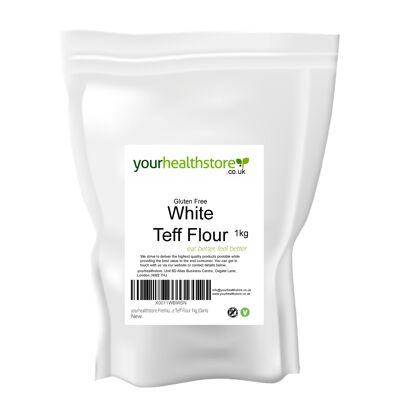 yourhealthstore Premium Gluten Free White Teff Flour 1kg
