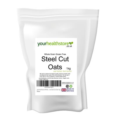 yourhealthstore Whole Grain Gluten Free Steel Cut Oats 1kg
