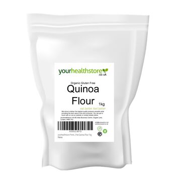 yourhealthstore Farine de Quinoa Bio Premium Sans Gluten 1kg 1