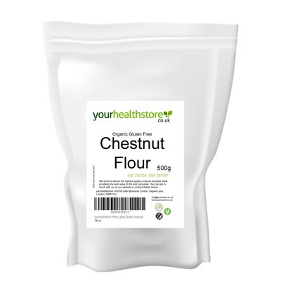 yourhealthstore Premium Gluten Free Chestnut Flour 500g