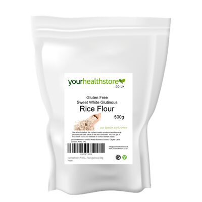 yourhealthstore Premium Gluten Free Sweet White Rice Flour (glutinous) 500g