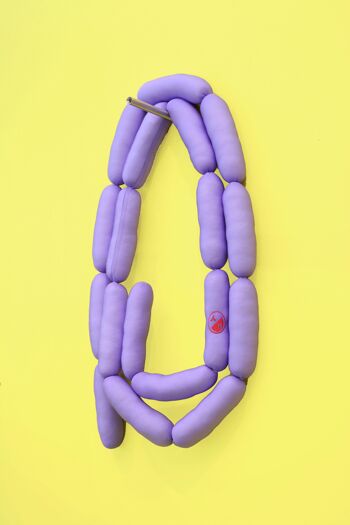 Chaîne de saucisse, lilas 4