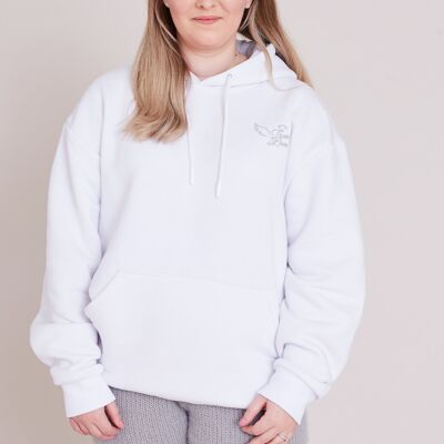 White True Love Hoodie