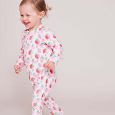 Strawberry sleep suit