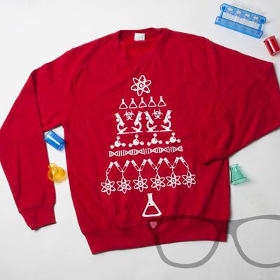 Science Christmas Sweater for Geeky Kids