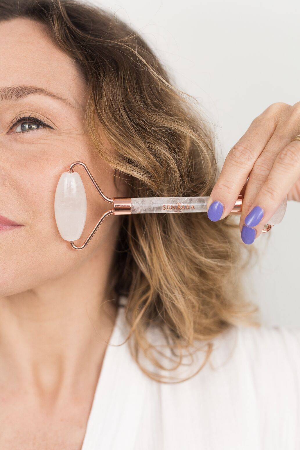 Rock Crystal Roller - Herramienta de masaje