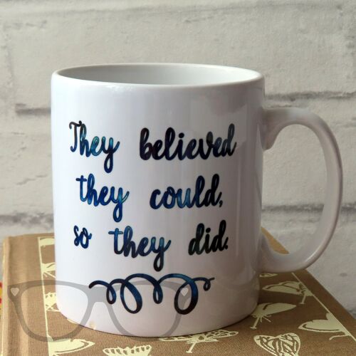 She/He/They believed Inclusive Mug - They Believed