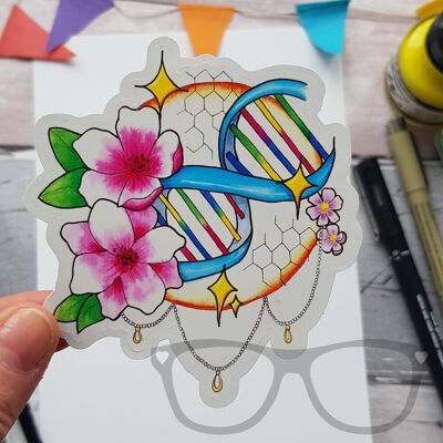 DNA Science sticker