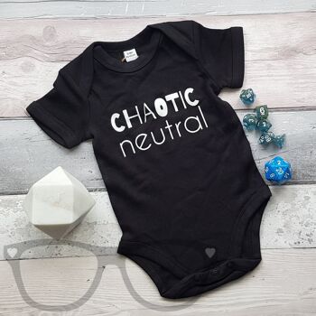 Body bébé Geek - Chaotic Neutral 1