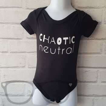Body bébé Geek - Chaotic Neutral 3