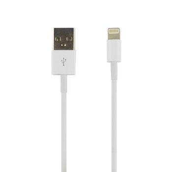 Cable Chargeur 1m 2A pour IPHONE vers USB - blanc 2