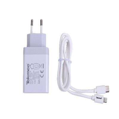 20W Fast Charging Kit for iPhone with 20W Wall Charger and Lightning Charging Cab