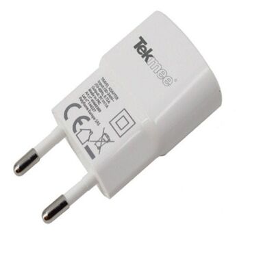 CARGADOR DE PARED 1A - 1 puerto USB