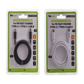 Tekmee 1m type-c type-c fast charge cabl 1