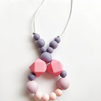 MIX 1 LAVENDER / PINK MEDIUM NECKLACE