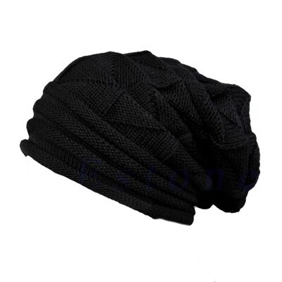 Gebreide beanie | muts| diverse kleuren | acryl |zwart