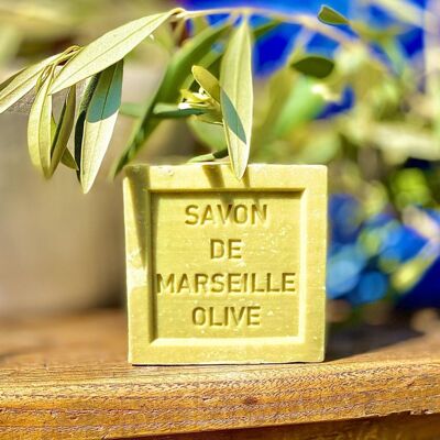 Traditional Marseille cube soap with olive oil 300g