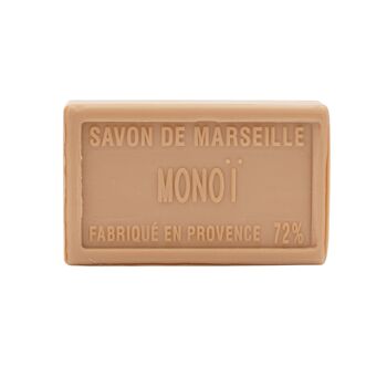 Savonnette 100g parfum Monoï à l'huile d'olive et beurre de karité 3