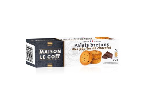 Palets bretons aux pépites de chocolats