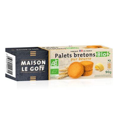 Bretonische Pucks aus reiner Bio-Butter