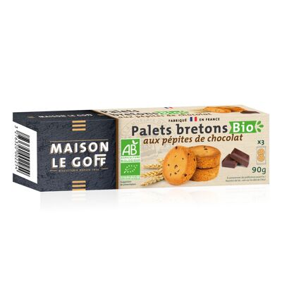 Bretonische Bio-Schokoladenstückchen