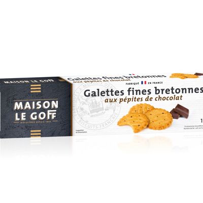 Galettes fines bretonnes aux pépites de chocolat