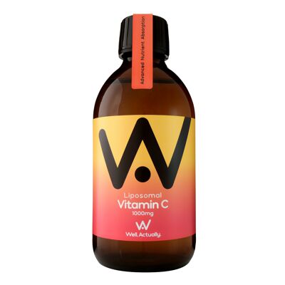 Vitamina C Liposomal 1000mg Líquida - Sabor Fruta Fusión - 300ml