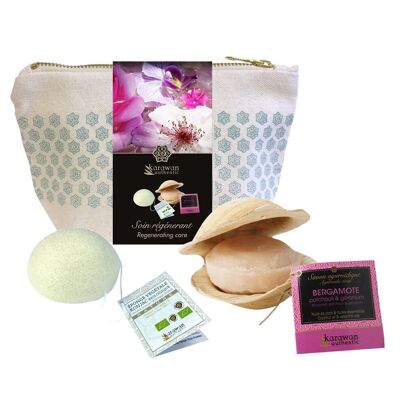 KONJAC AND AYURVEDA WELL-BEING GIFT KIT - REGENERATING TREATMENT