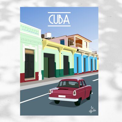 Affiche Cuba - La Havane