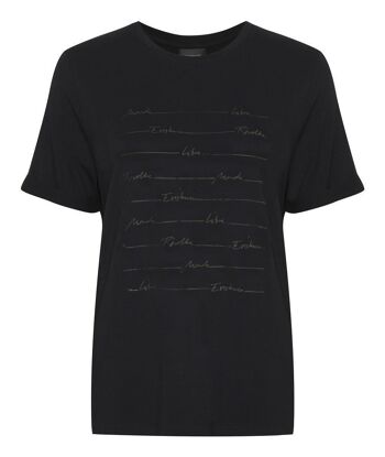 T-shirt Meena Libre - Noir 1