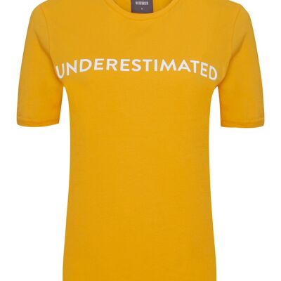 T-Shirt Alma Underestimated - Marigold