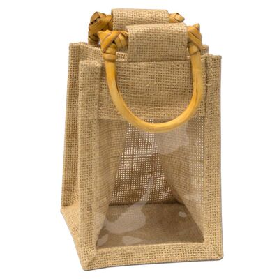 Sac cadeau pour pot de miel simple