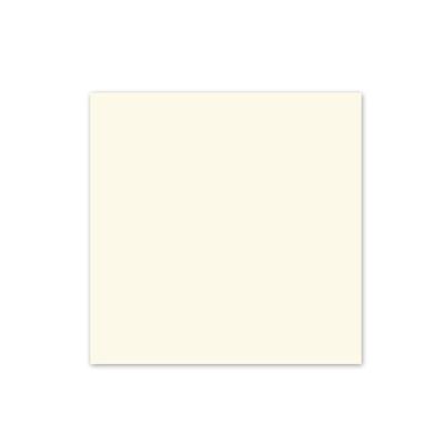 100 inserts carrés blanc cassé 6,25" x 6,25".