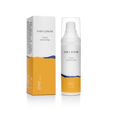 SARA SIMAR CRÈME DE JOUR ANTI-TACHES, AIRLESS 50ml