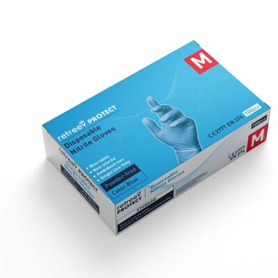 Nitrile Gloves – PPE Class III - M