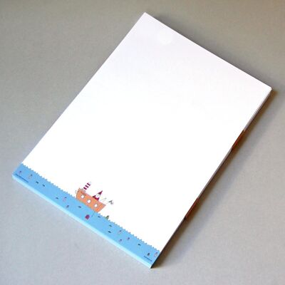 100 sheets of Christmas stationery: while fishing