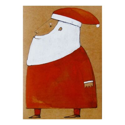 Santa Claus standing sticker