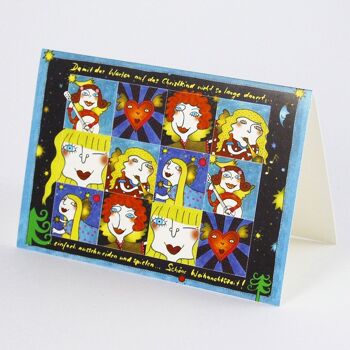 Paquet surprise 10 cartes de Noël, format carte de voeux 2