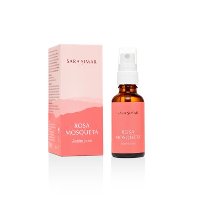 SARA SIMAR ACEITE ROSA MOSQUETA 100% PURO, 30ml