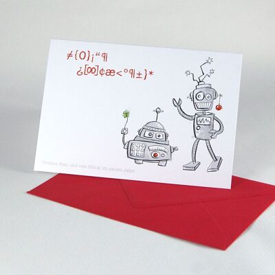10 cartoline di Natale con buste rosse: Intelligenza Artificiale