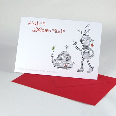 10 Tarjetas navideñas con sobres rojos: Inteligencia Artificial